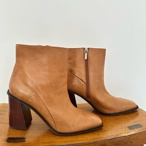 SARTO by Franco Sarto, Chic Leather Ankle Boots